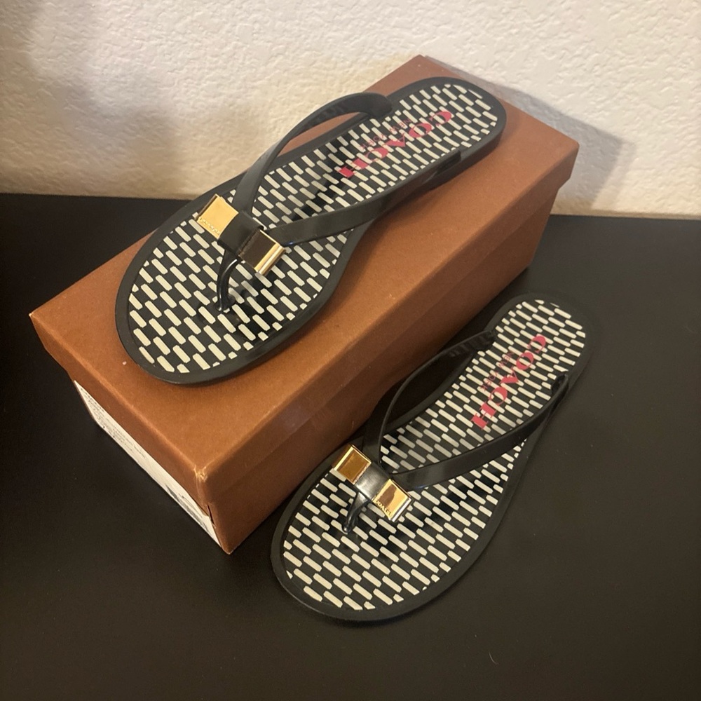 Coach sandals